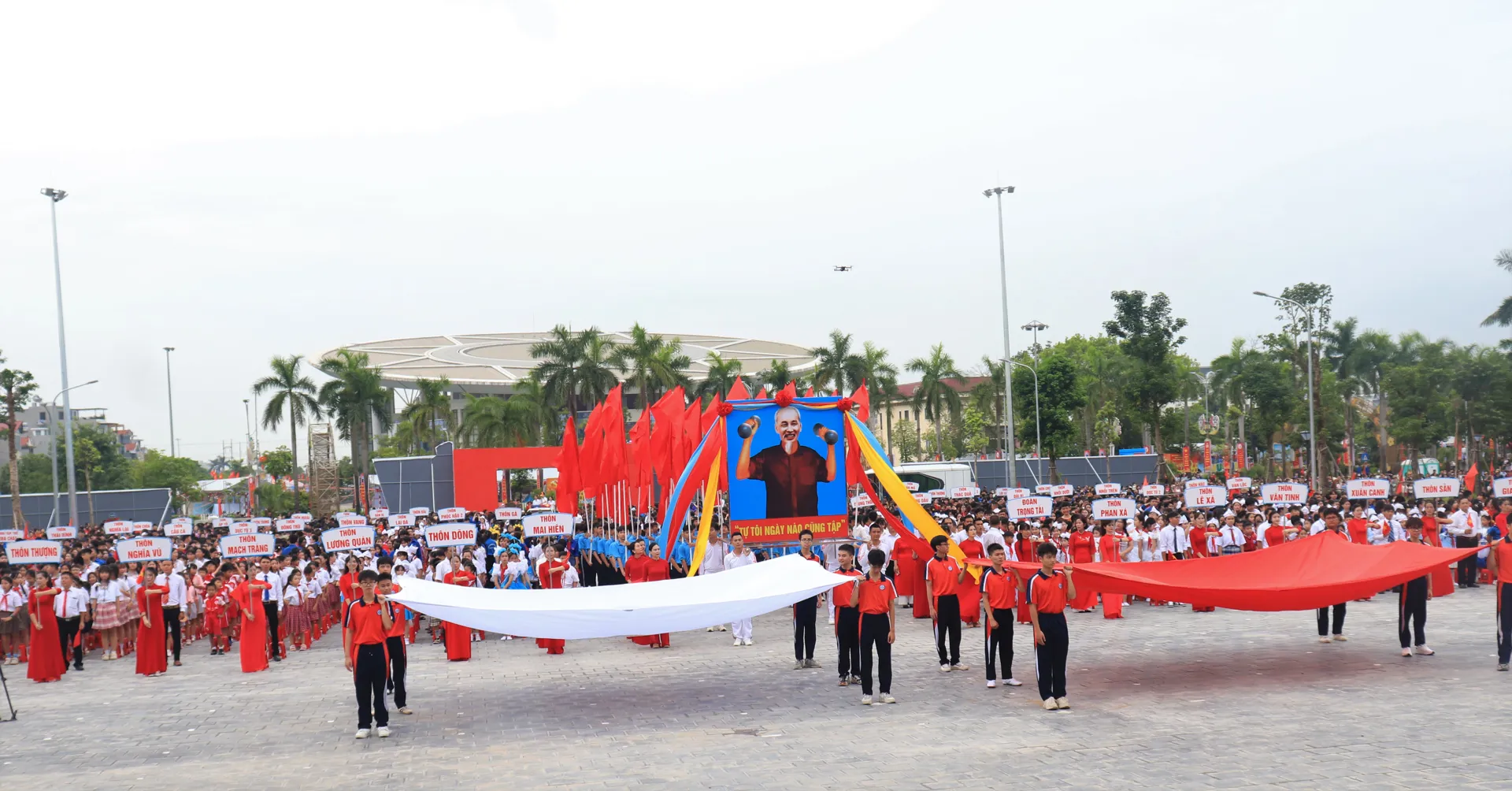 Xã Đông Anh đẩy mạnh phong trào “Toàn dân rèn luyện thân thể theo gương Bác Hồ vĩ đại”