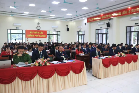 Xã Thiên Lộc đẩy mạnh công tác cải cách hành chính năm 2025