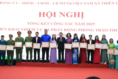 Xã Thiên Lộc đạt tốc độ tăng trưởng kinh tế 10,1% trong năm 2025