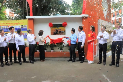 Xã Thư Lâm khánh thành, khởi công các công trình hạ tầng chào mừng Đại hội Đảng bộ xã lần thứ I
