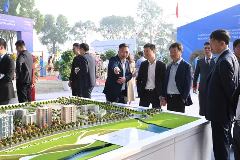 Khởi công dự án khu nhà ở xã hội Tiên Dương Park City