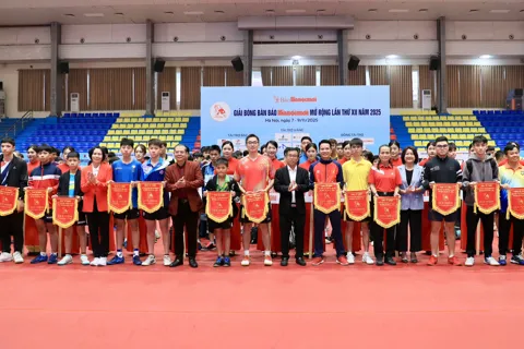 Khai mạc Giải Bóng bàn Báo Hànộimới mở rộng lần thứ XII