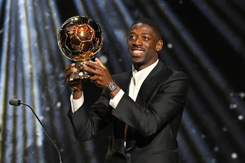Ousmane Dembele giành danh hiệu Quả bóng Vàng 2025