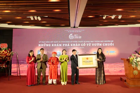 Sức sống của di sản khảo cổ Vườn Chuối trong đời sống đương đại