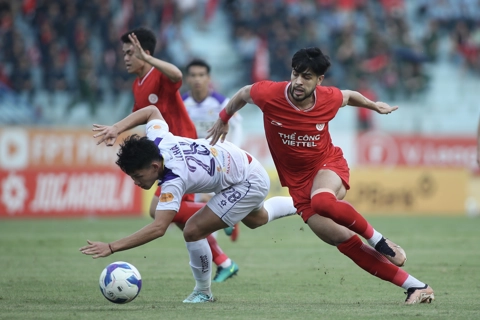 Hà Nội FC thua Thể Công Viettel tại vòng 25 V-League 2024-2025