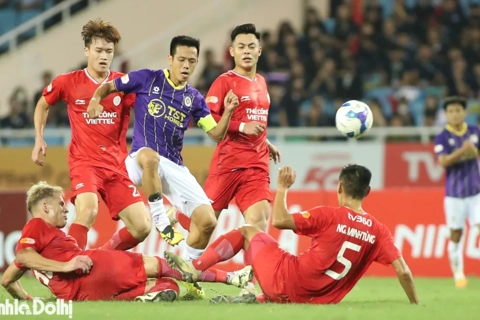 Trực tiếp bóng đá Hà Nội FC vs Thể Công Viettel lúc 17 giờ hôm nay 15/6