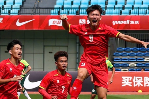 Giải U16 quốc tế CFA Team China 2025: Việt Nam thắng ngược Ả Rập Xê Út