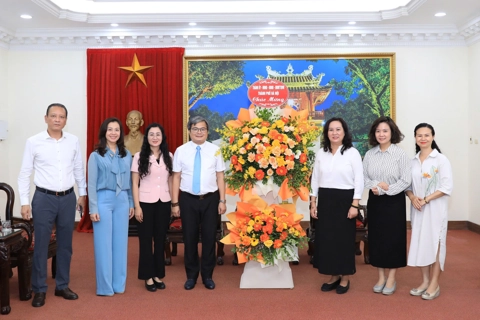 Phó Chủ tịch UBND TP Hà Nội Trương Việt Dũng chúc mừng Ngày Báo chí cách mạng Việt Nam