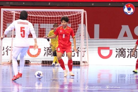 Tuyển futsal nữ Việt Nam gặp khó trong cuộc đua dự World Cup
