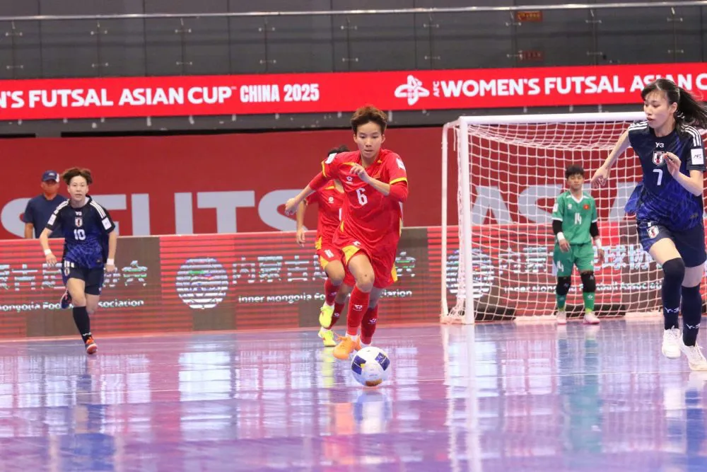 Tuyển futsal nữ Việt Nam lỡ hẹn với World Cup