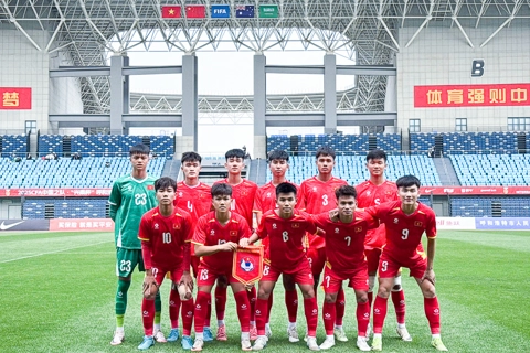 U16 Việt Nam thua ngược U16 Australia tại giải U16 quốc tế CFA Team China 2025