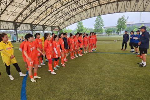 Tuyển nữ Việt Nam về nước, chuẩn bị cho vòng loại nữ châu Á 2026