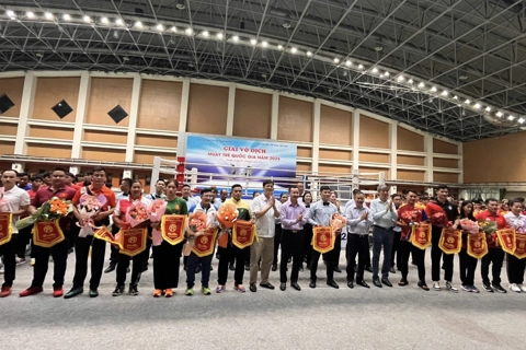 Giải vô địch muay trẻ quốc gia 2025 chính thức khởi tranh