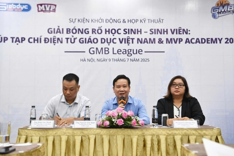 Sân chơi bóng rổ mới cho học sinh - sinh viên tại Hà Nội