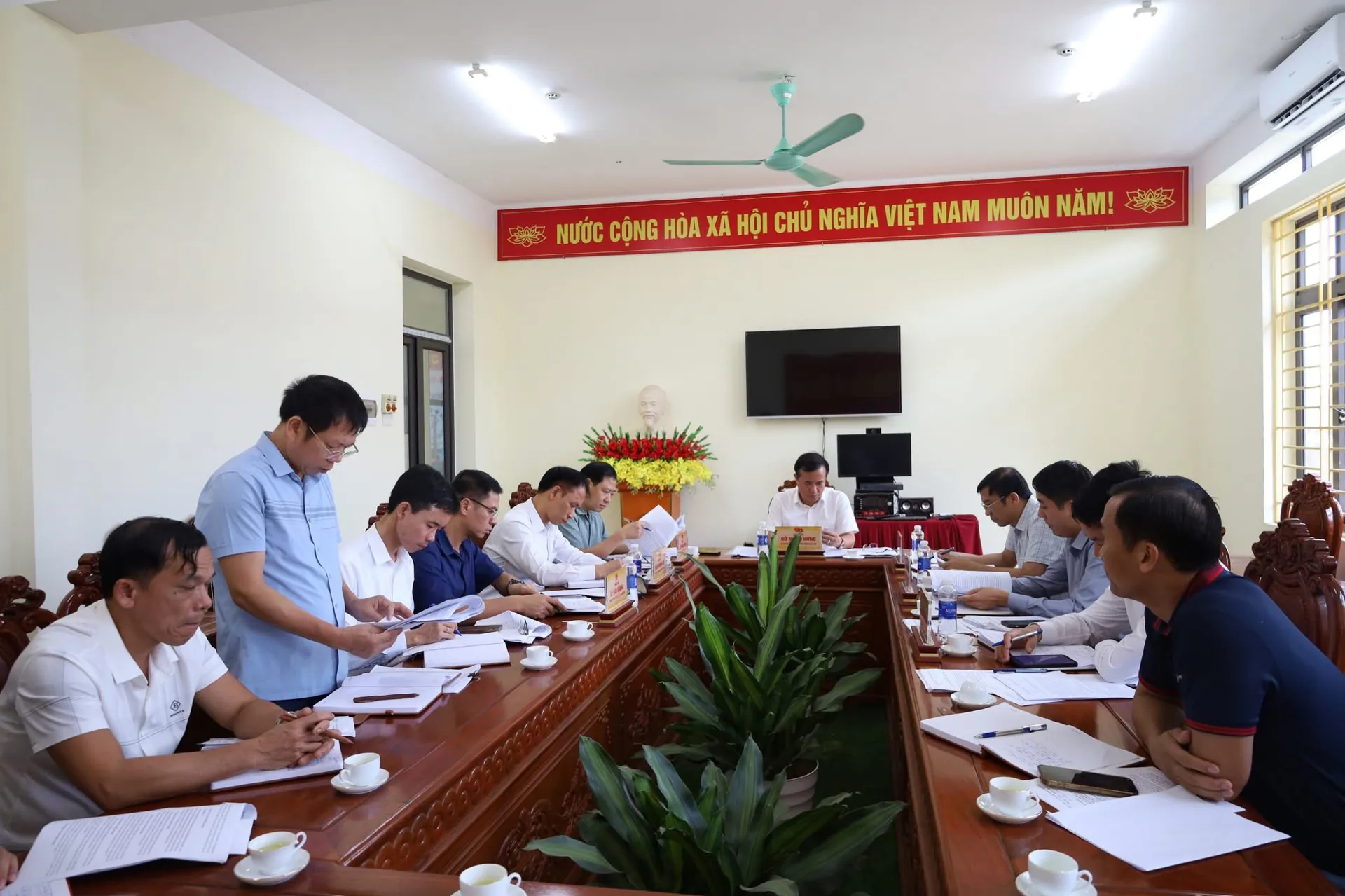 Xã Suối Hai: chuẩn bị kỹ cho kỳ họp HĐND lần thứ 2