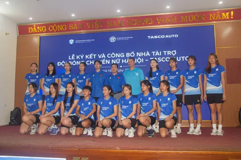 Bóng chuyền nữ Hà Nội bớt nỗi lo về bài toán kinh phí