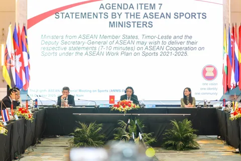 Thông qua Tuyên bố chung Hội nghị Bộ trưởng Thể thao ASEAN lần thứ 8