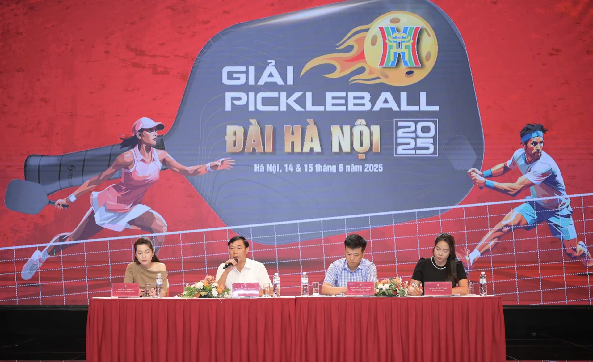 600 vận động viên tham dự Giải Pickleball Đài Hà Nội 2025