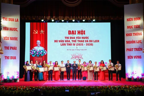 Bộ VHTT&DL phát động cao điểm thi đua chào mừng Đại hội XIV của Đảng