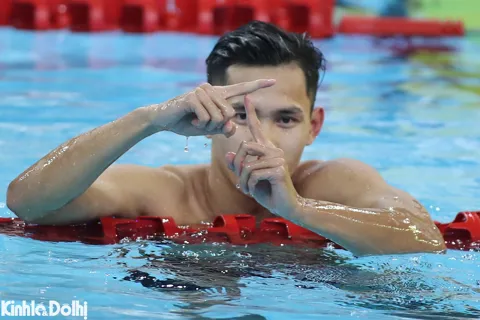 "Hoàng tử ếch" Thanh Bảo không có đối thủ, động viên bạn gái Mỹ Tiên sau khi giành HCV tại SEA Games 33