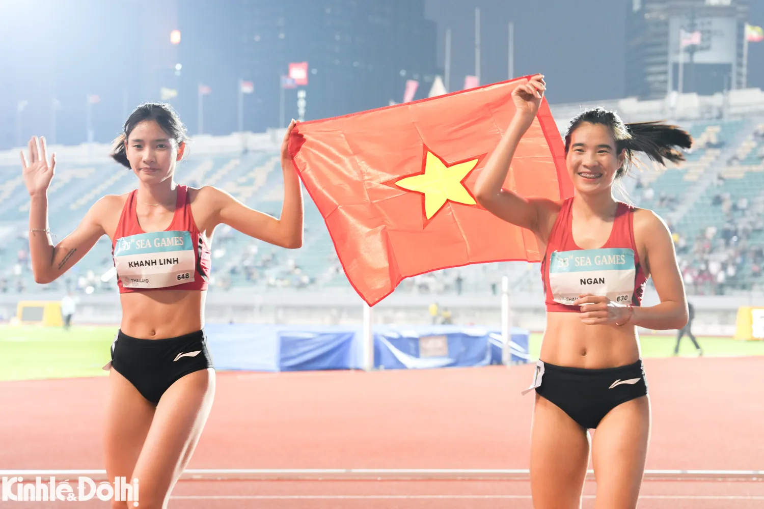 Chân chạy thay thế Nguyễn Thị Oanh giành HCV ở nội dung 1.500m nữ tại SEA Games 33