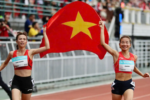 Điền kinh Việt Nam giành "cơn mưa vàng", hoàn thành chỉ tiêu tại SEA Games 33