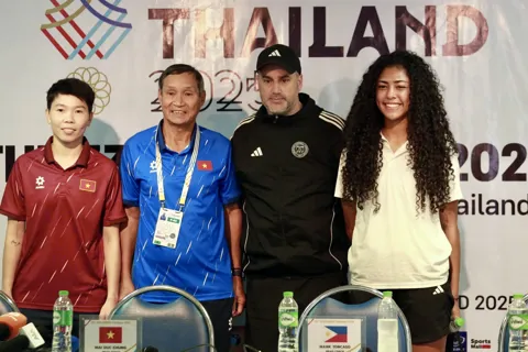 HLV Mai Đức Chung nói gì trước trận chung kết bóng đá nữ SEA Games 33