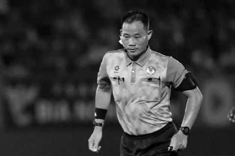 Trọng tài V-League Trần Đình Thịnh qua đời
