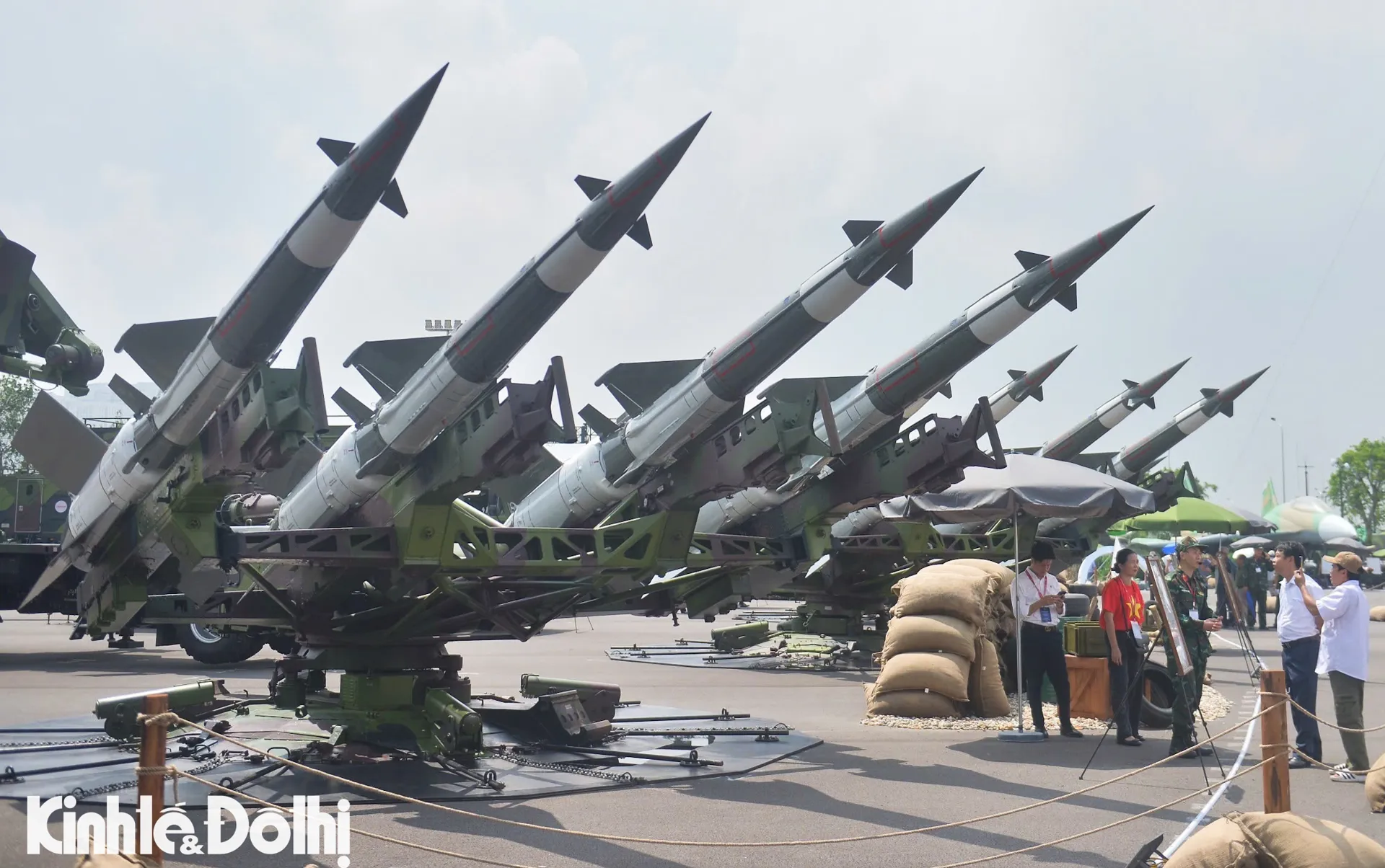 Ngắm dàn tên lửa hiện đại tại triển lãm “80 năm hành trình Độc lập - Tự do - Hạnh phúc"