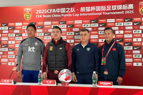 U22 Việt Nam sẵn sàng cho giải quốc tế CFA Team China – Panda Cup 2025
