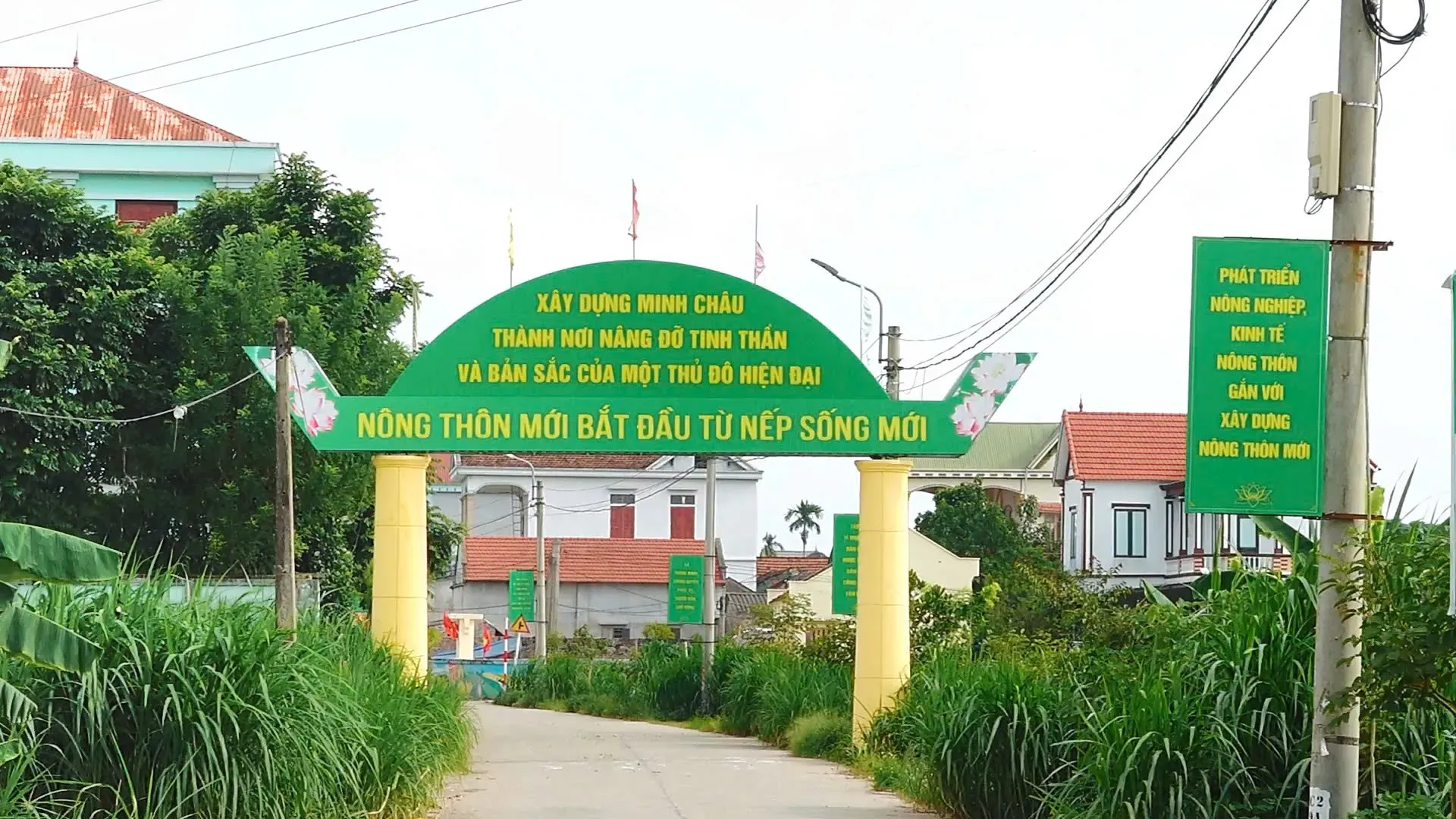 Xã đảo Minh Châu "vươn mình" với diện mạo mới