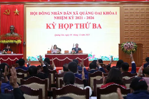 Xã Quảng Oai: phấn đấu thực hiện thắng lợi mục tiêu phát triển năm 2026