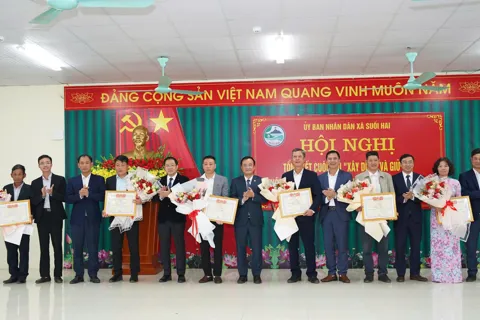 Xã Suối Hai: dấu ấn từ cuộc thi xây dựng môi trường đáng sống