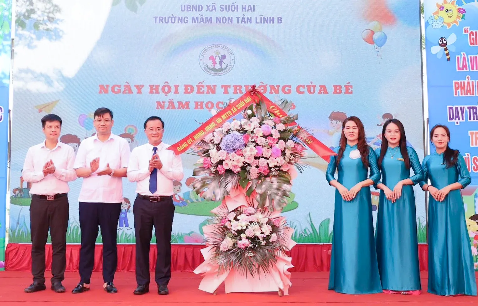Xã Suối Hai tập trung nâng cao chất lượng giáo dục, đẩy mạnh ứng dụng công nghệ thông tin