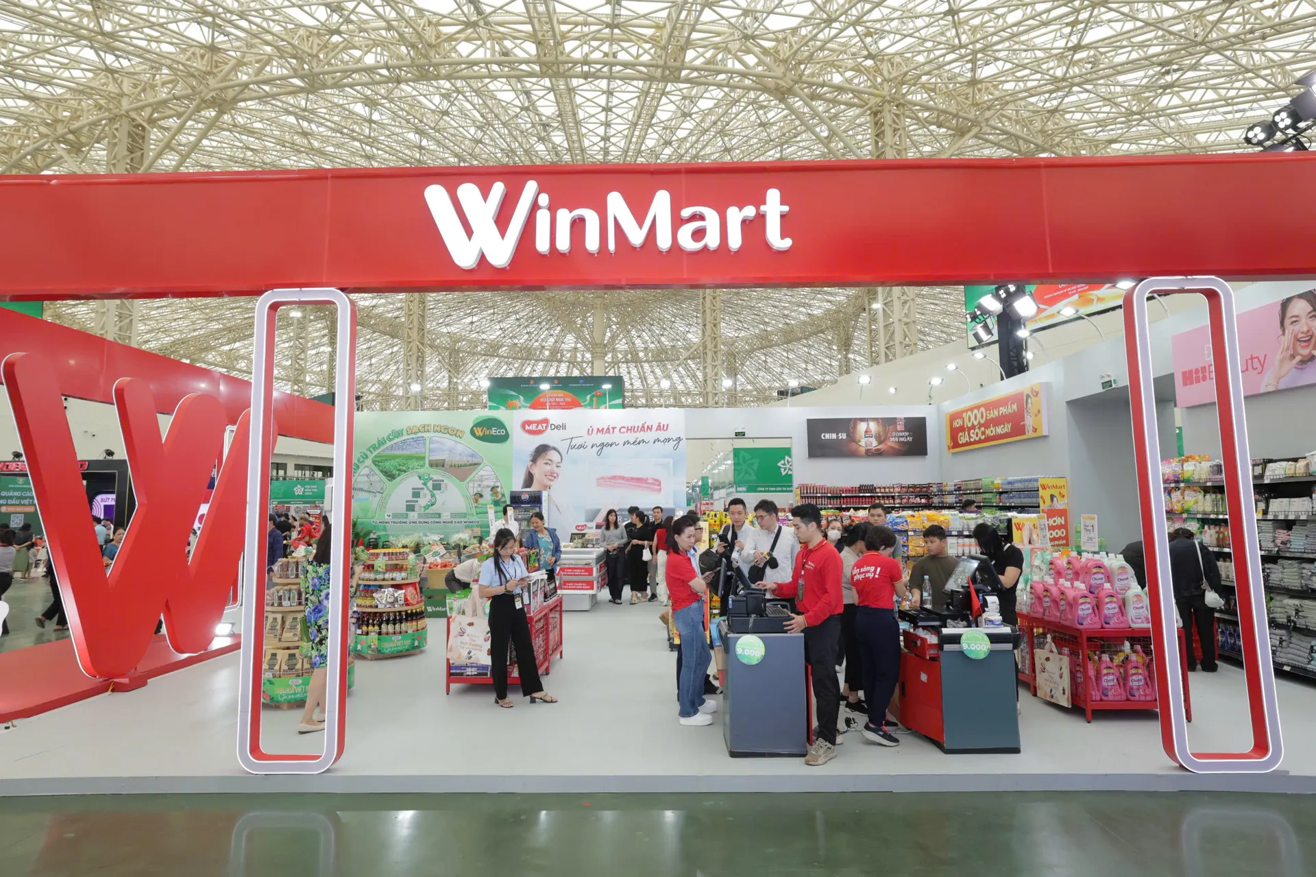 WinMart quảng bá hàng Việt tại Hội chợ Mùa thu