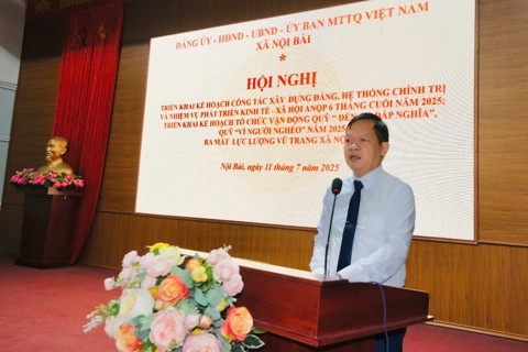 Xã Nội Bài: nhiều hoạt động thiết thực hướng đến kỷ niệm 78 năm Ngày Thương binh – Liệt sỹ