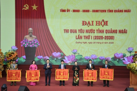 Biểu dương điển hình trong phong trào thi đua yêu nước ở Quảng Ngãi
