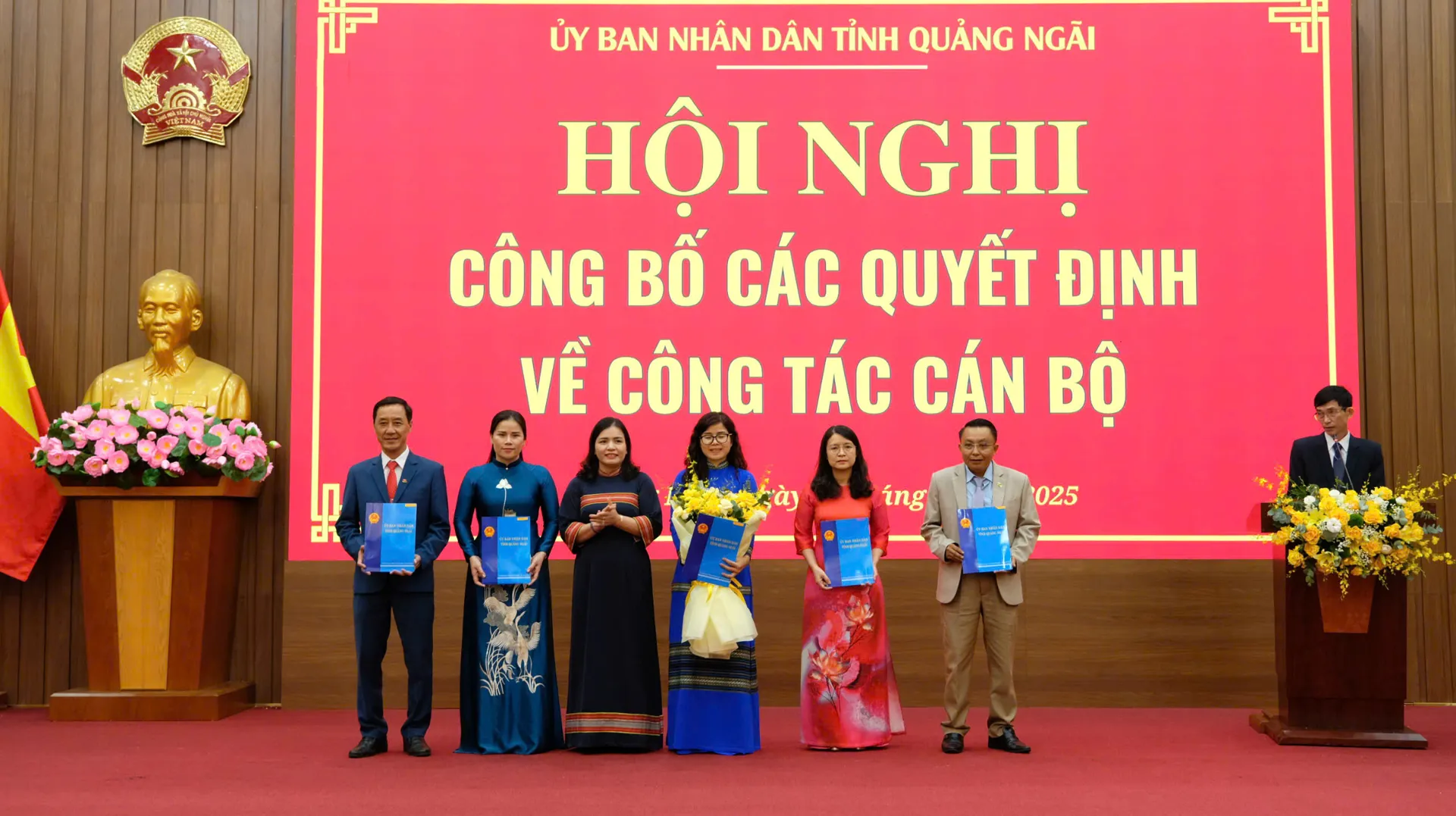 Danh sách nhân sự đứng đầu các sở, ngành của Quảng Ngãi sau sáp nhập