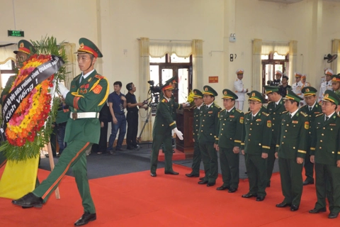 Quảng Ngãi cử hành trọng thể Lễ viếng nguyên Chủ tịch nước Trần Đức Lương