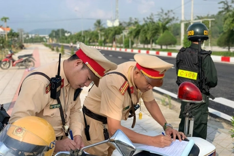 Quảng Ngãi: phạt hơn 3,7 tỷ đồng vi phạm giao thông dịp nghỉ lễ 30/4 và 1/5
