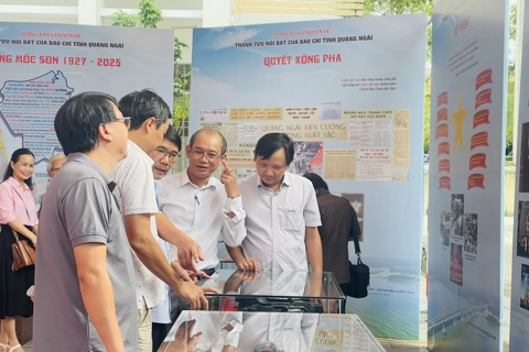 Báo chí Quảng Ngãi: Một thế kỷ xung trận và tự hào
