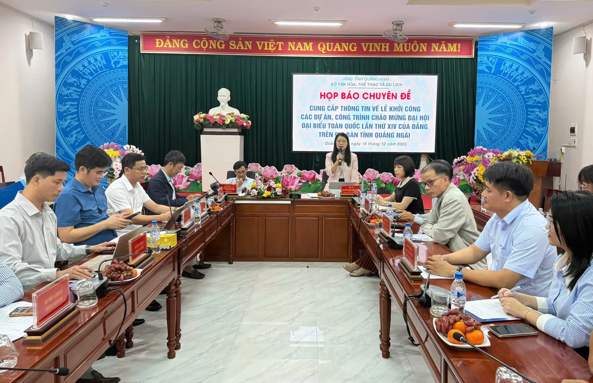 Quảng Ngãi thông tin về 4 dự án sắp khởi công, khánh thành chào mừng Đại hội XIV của Đảng