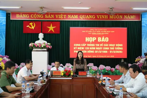 Quảng Ngãi tổ chức nhiều hoạt động kỷ niệm 120 năm Ngày sinh Thủ tướng Phạm Văn Đồng