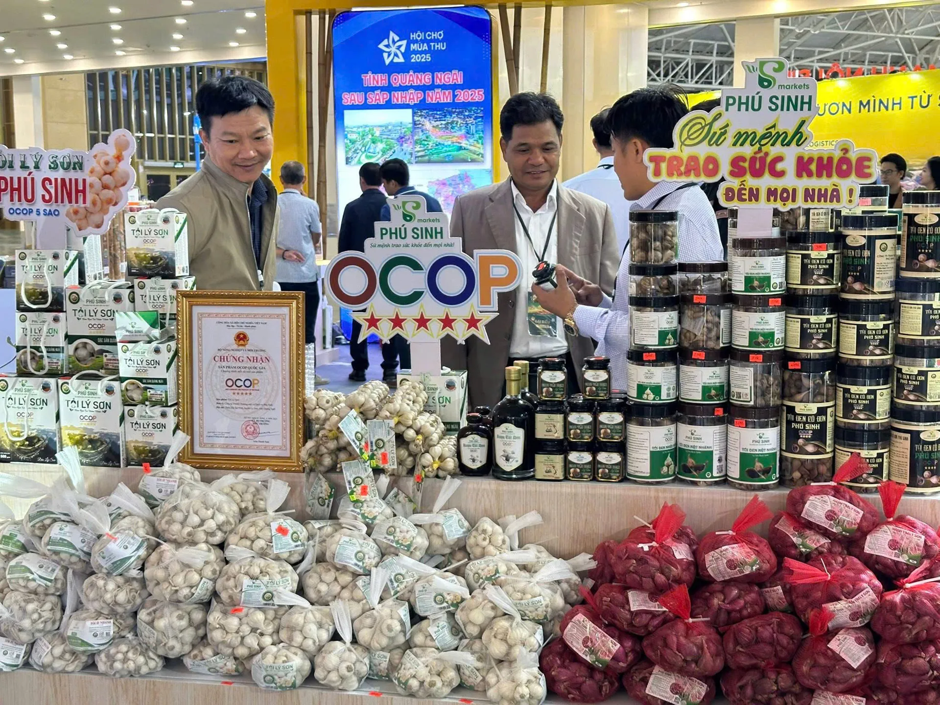 Quảng Ngãi mở rộng thị trường trong nước và vươn ra quốc tế cho sản phẩm OCOP