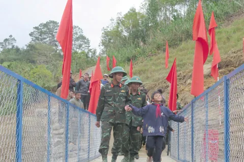 Con đường Quân - Dân “thần tốc” ở Ngọc Linh