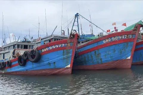 Quảng Ngãi: ngắt giám sát hành trình, 4 thuyền trưởng bị phạt nặng