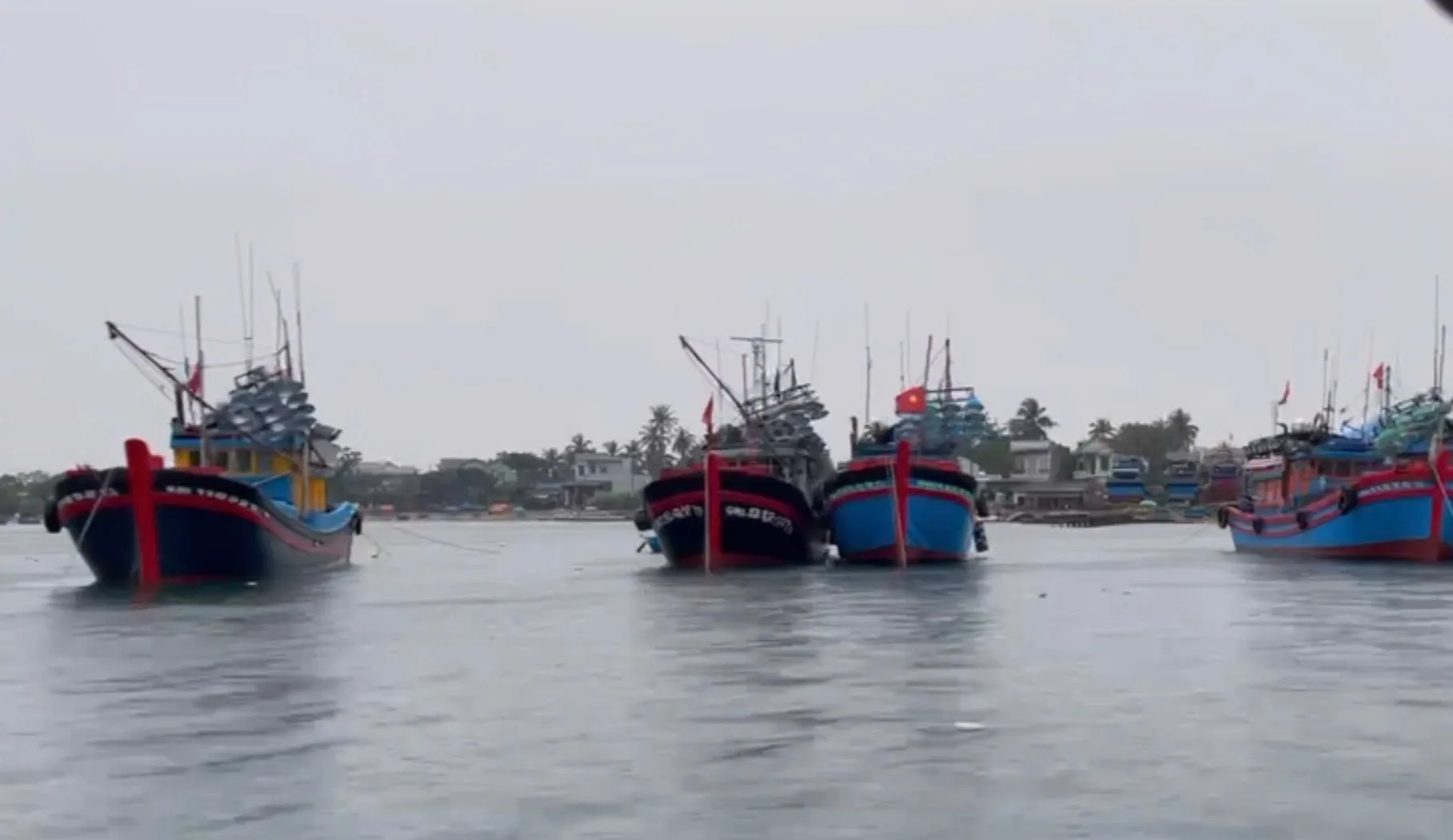 Quảng Ngãi khẩn trương kêu gọi tàu thuyền tránh trú bão