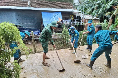 Quảng Ngãi: tập trung khắc phục hậu quả mưa lũ