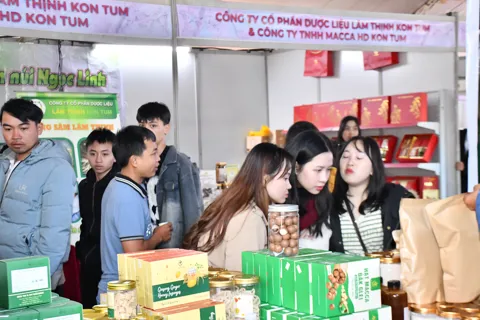 Khai mạc Không gian ẩm thực – Sản phẩm OCOP tại Tuần Văn hóa Du lịch Măng Đen