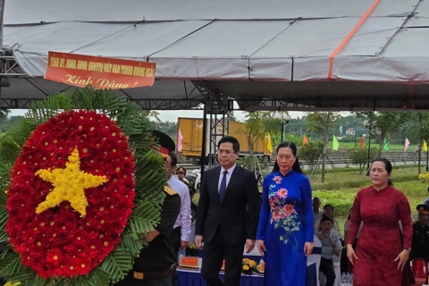 Quảng Ngãi tưởng niệm 140 năm ngày chí sĩ Lê Trung Đình hy sinh